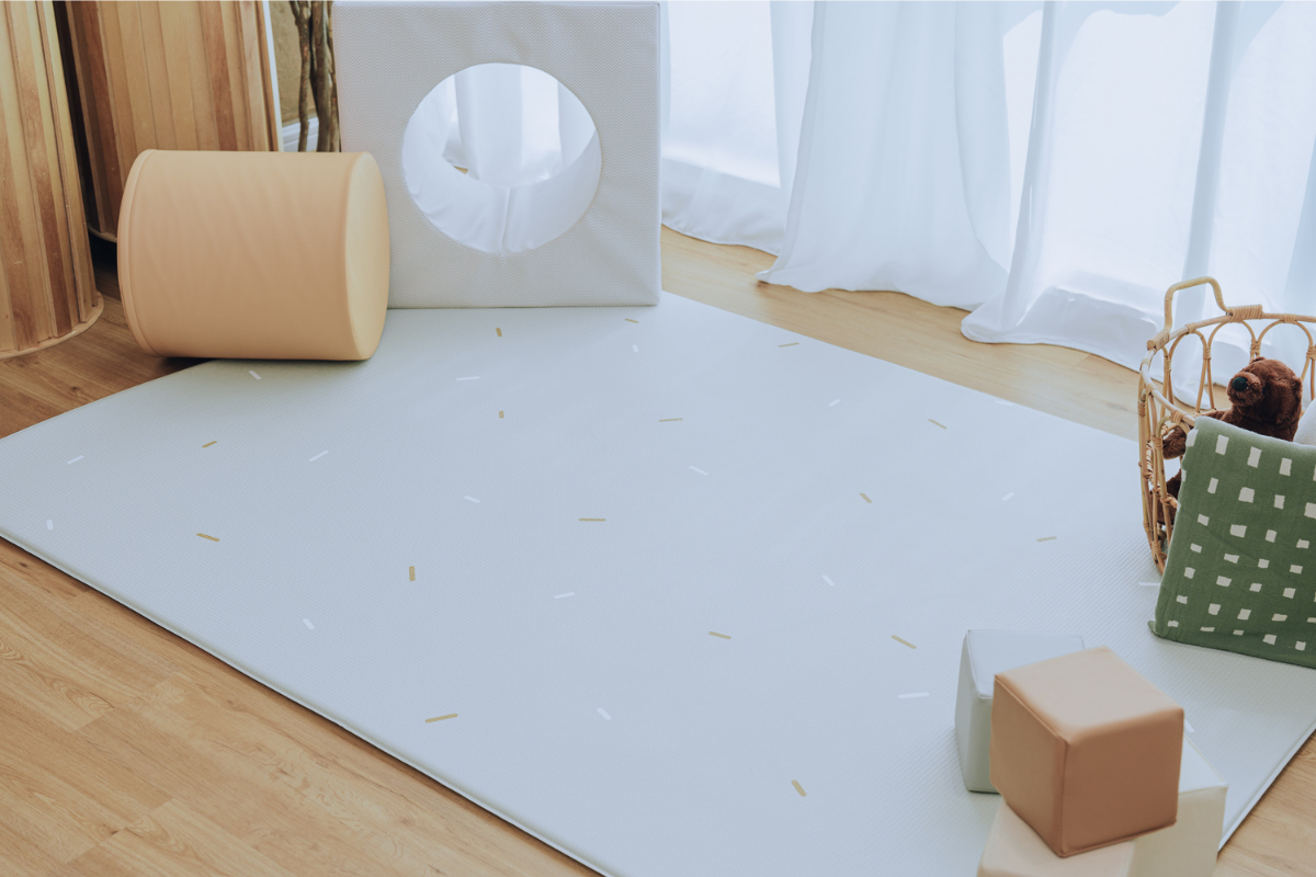 Woodland Play Mat Large Sage Green