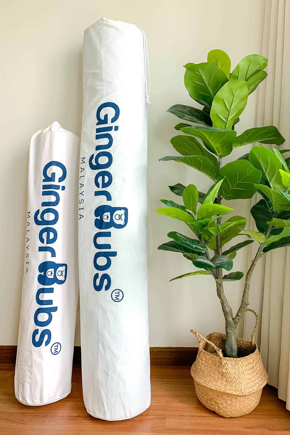 Large Travel Canvas Tube Bag