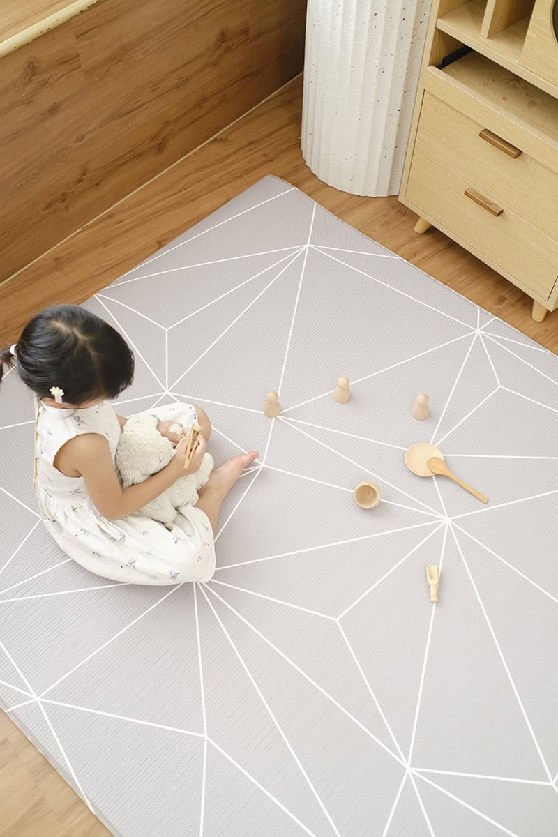 Tessera Play Mat Large Pebble Grey