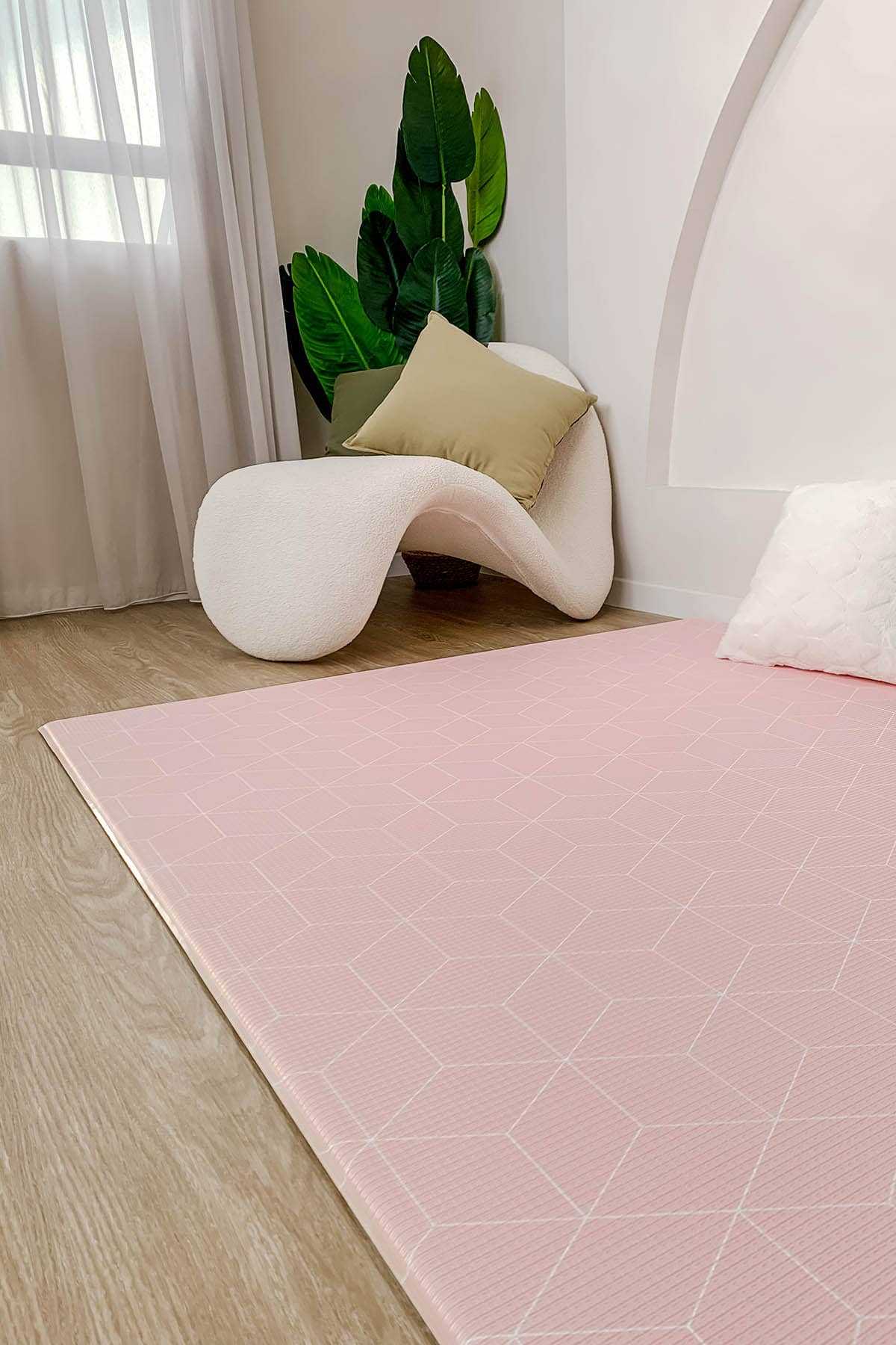 Rimba Play Mat Large Dusty Blue