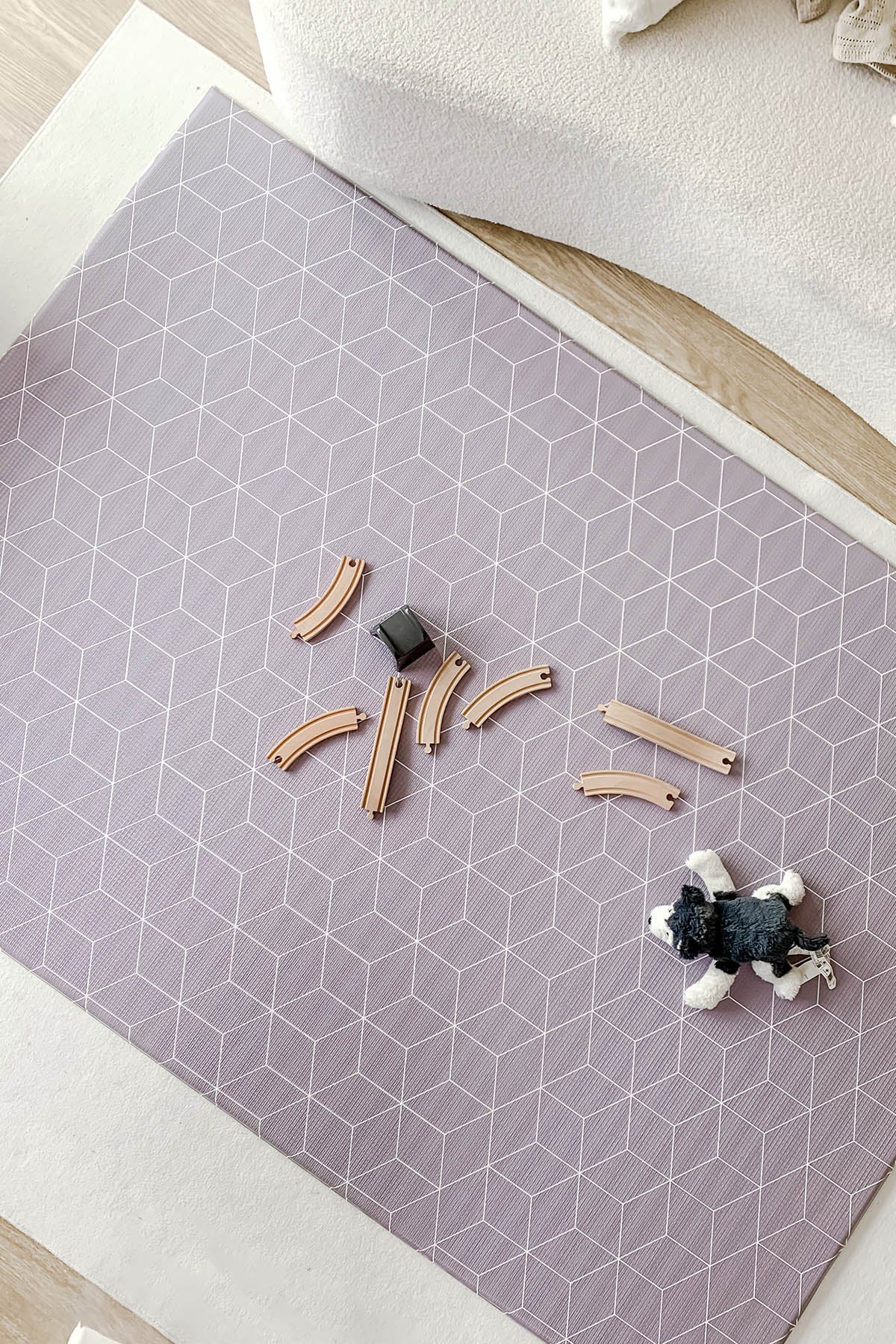 Speckled Play Mat Large Dove Gray