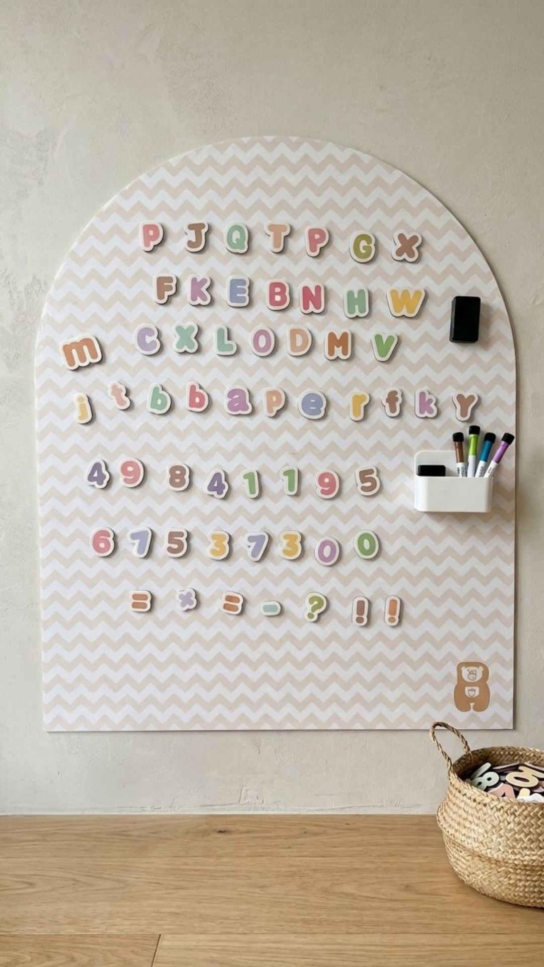 Magnetic Alphabets, Numbers & Symbols