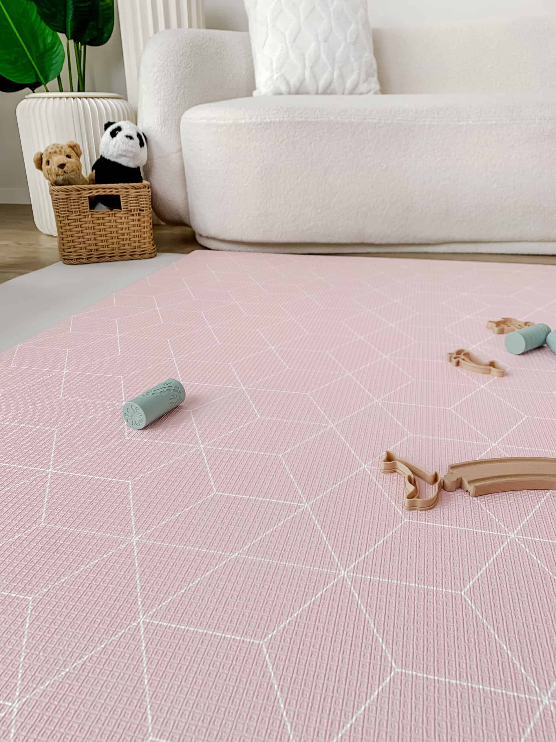 Rimba Play Mat Large Dusty Blue