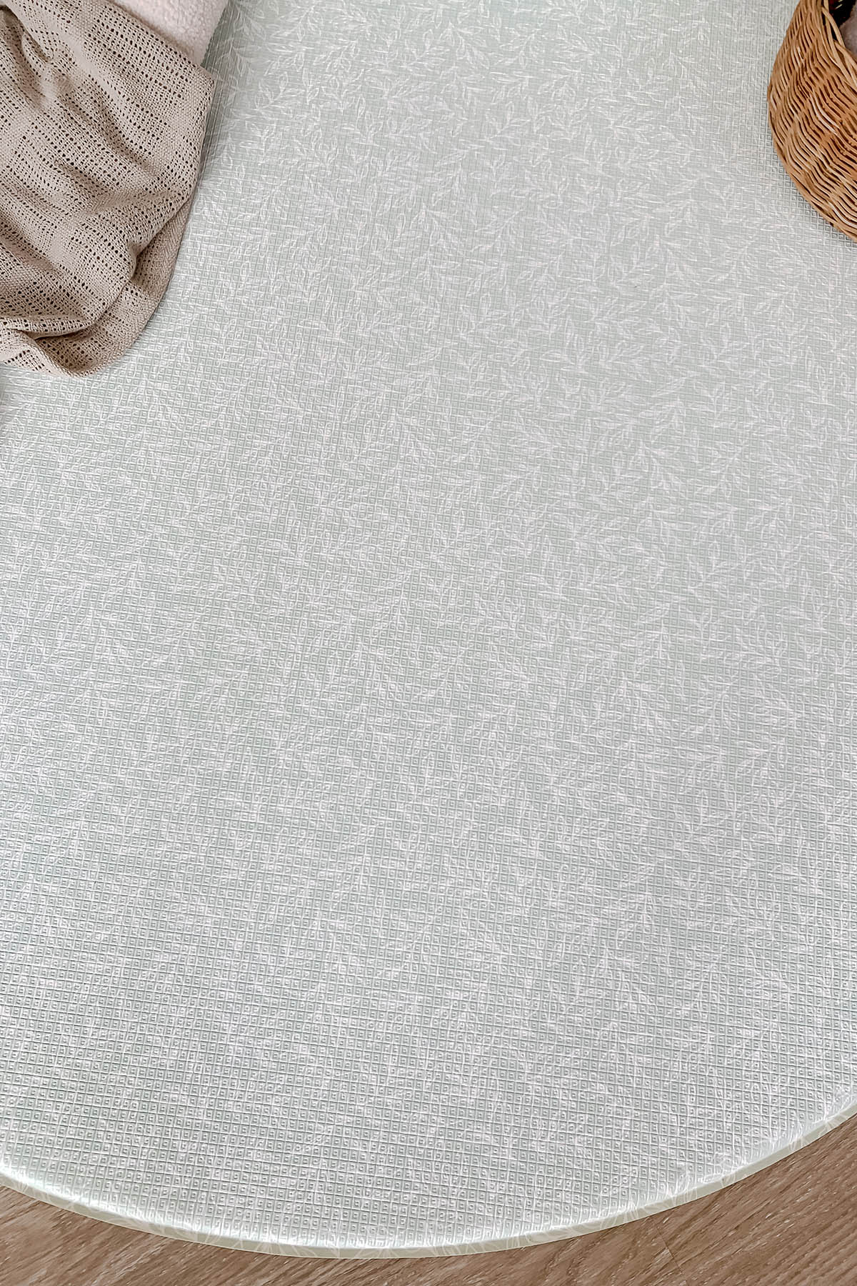 Rimba Play Mat Round Mint Green