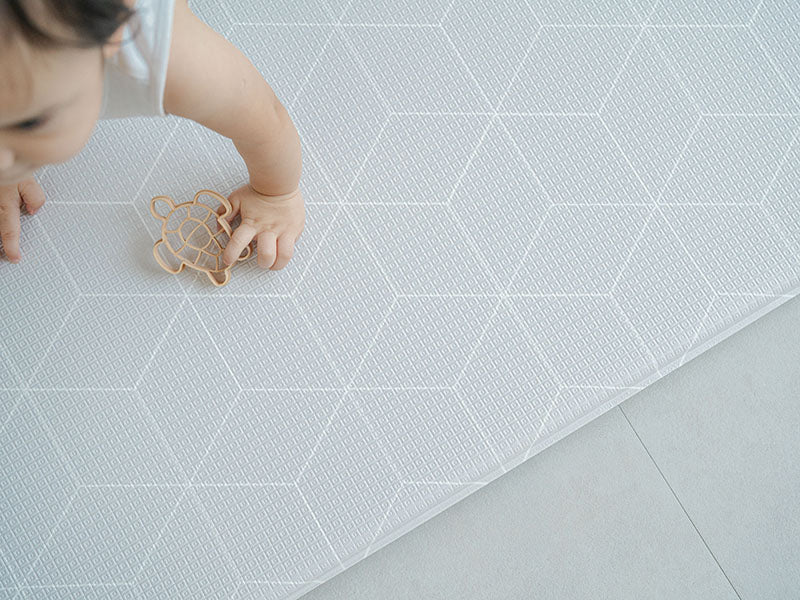 Speckled Play Mat Large Baby Blue